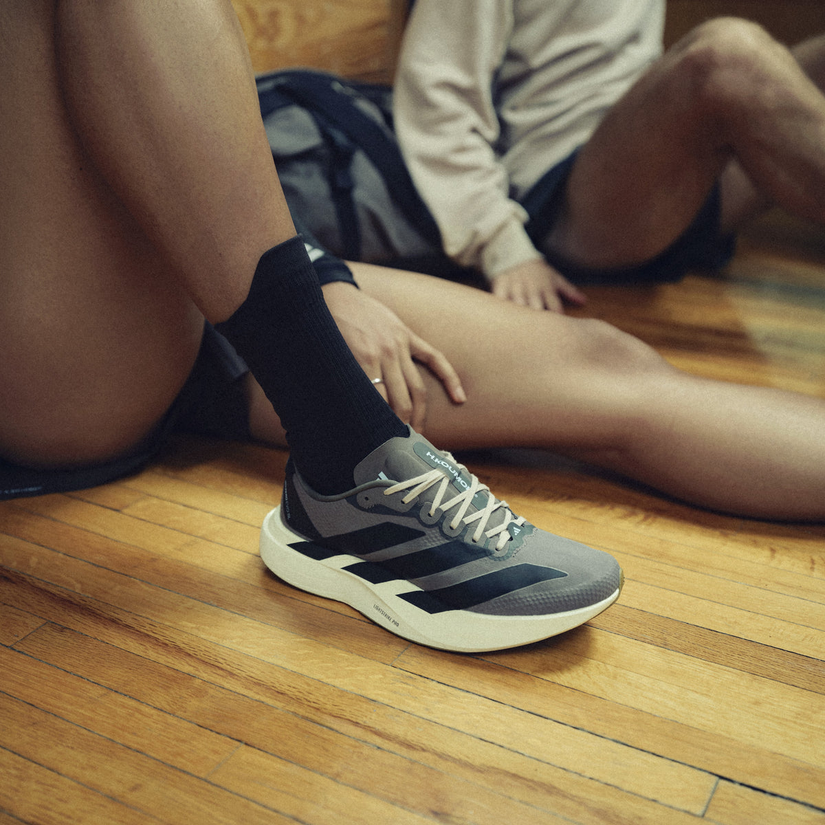 adidas Adizero Evo SL Woven H.Koumori | Charcoal / Night Grey / Clear Sky | Womens