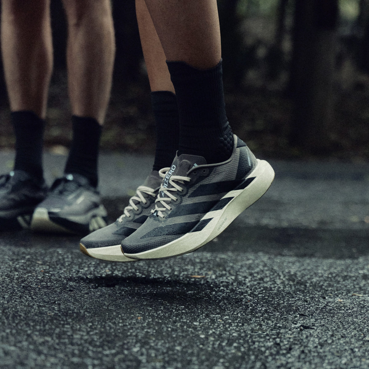 adidas Adizero Evo SL Woven H.Koumori | Charcoal / Night Grey / Clear Sky | Womens