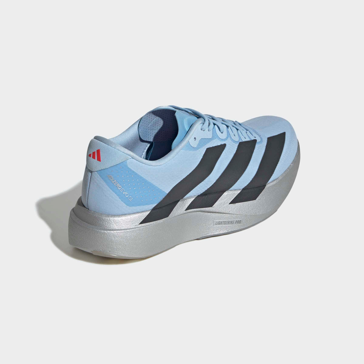 adidas Adizero Evo SL Woven | Clear Sky / Carbon / Silver Metallic | Mens