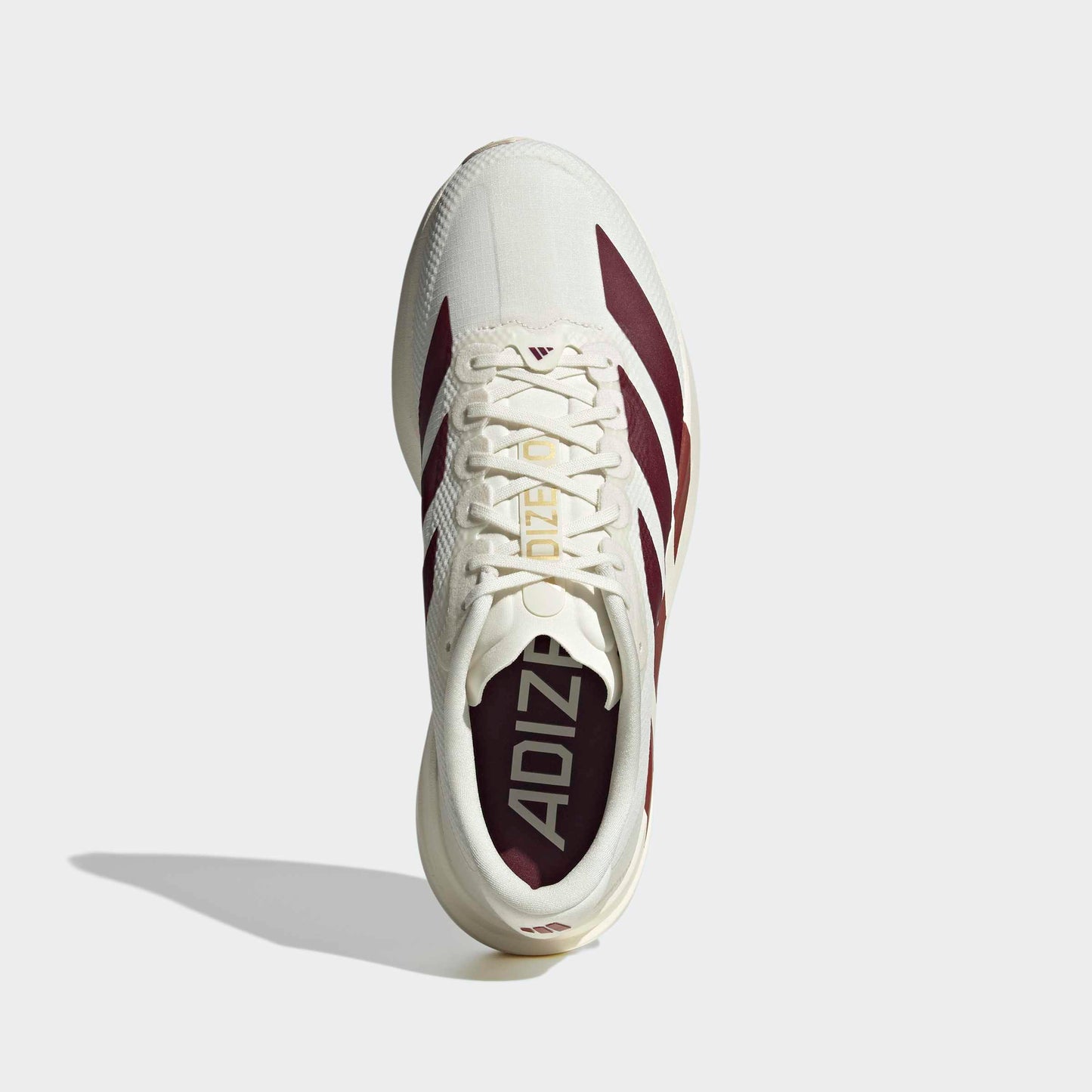 adidas Adizero Evo SL Woven | Off White / Maroon / Mystery Red | Mens