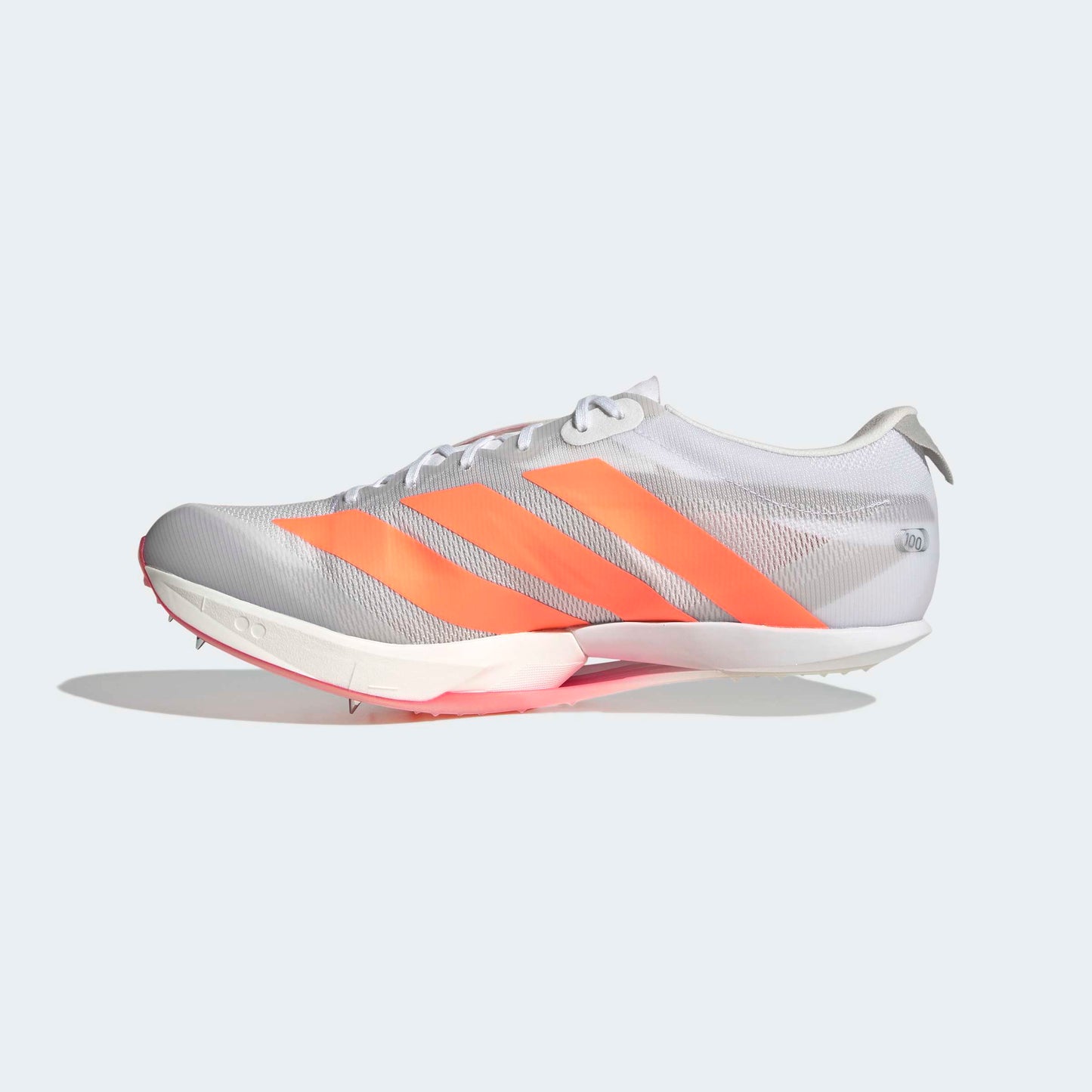 adidas Adizero Prime SP 4 Spikes | Cloud White / Lucid Orange / Lucid Red | Unisex