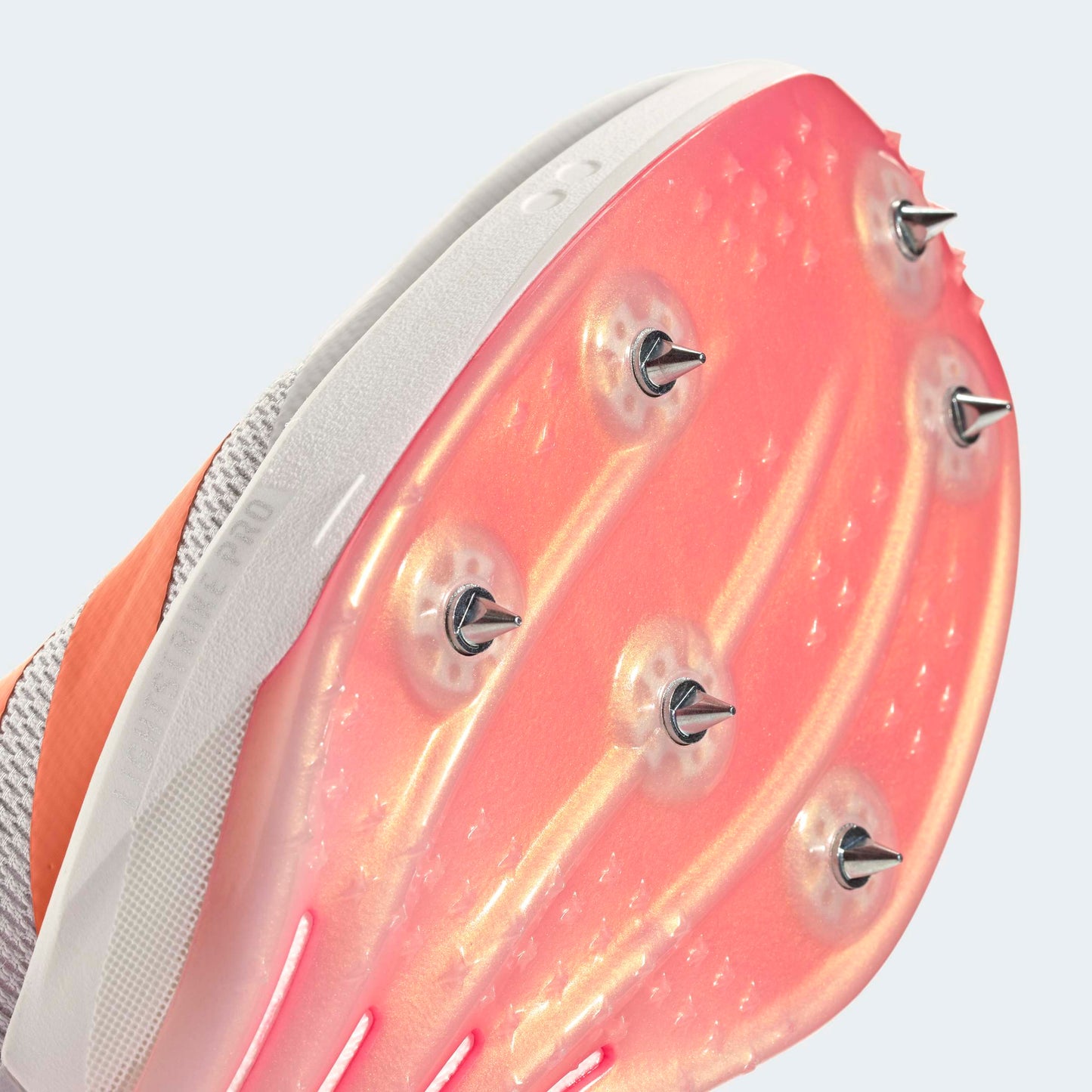 adidas Adizero Prime SP 4 Spikes | Cloud White / Lucid Orange / Lucid Red | Unisex