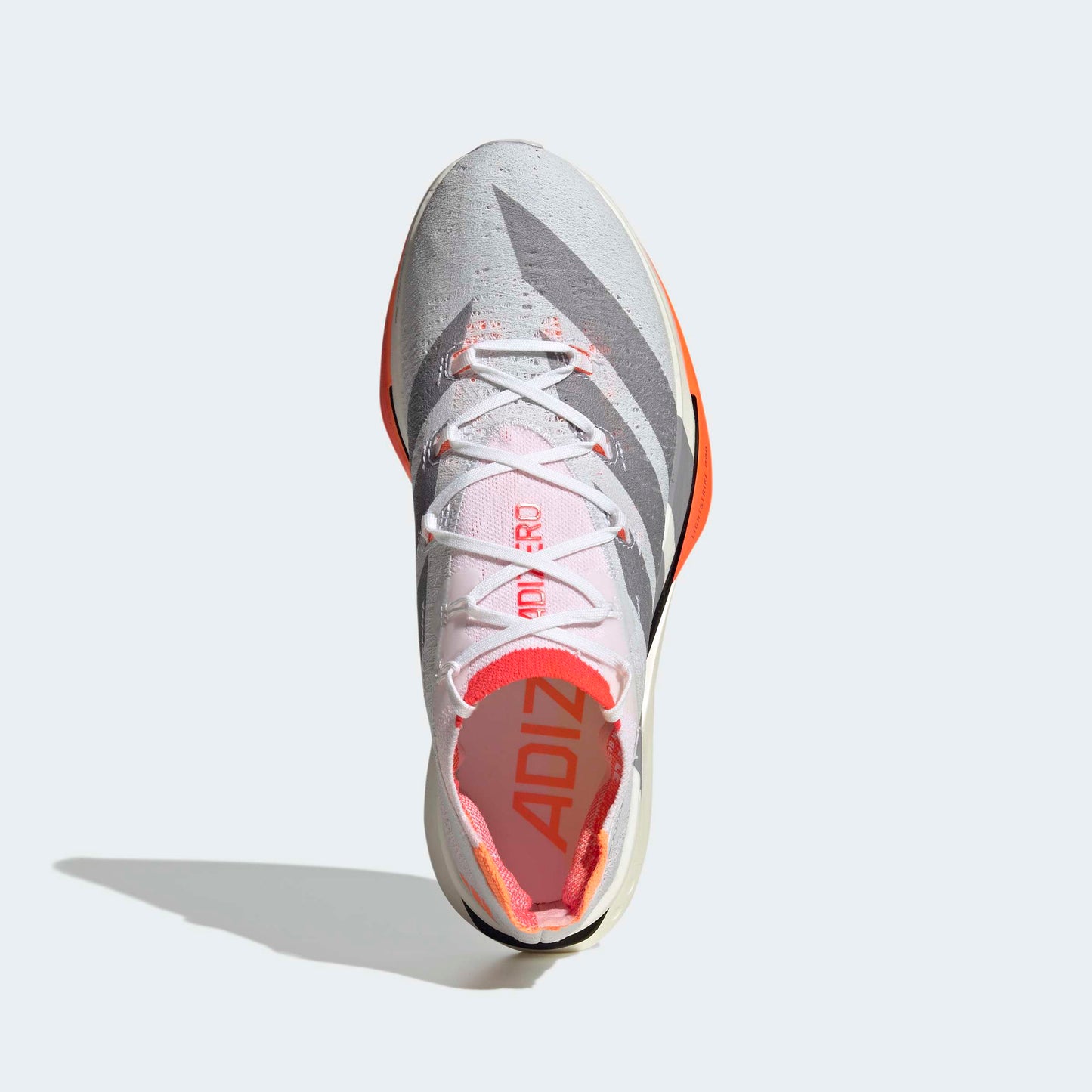 adidas Adizero Prime X3 Strung | Cloud White / Cloud White / Lucid Red | Unisex