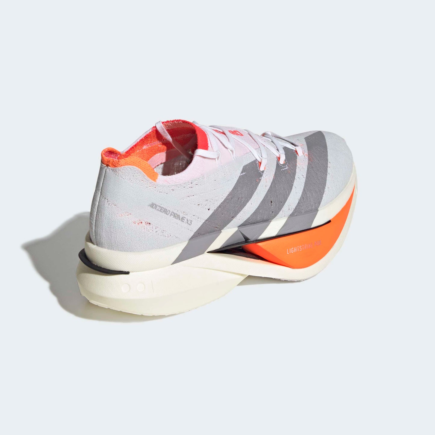 adidas Adizero Prime X3 Strung | Cloud White / Cloud White / Lucid Red | Unisex