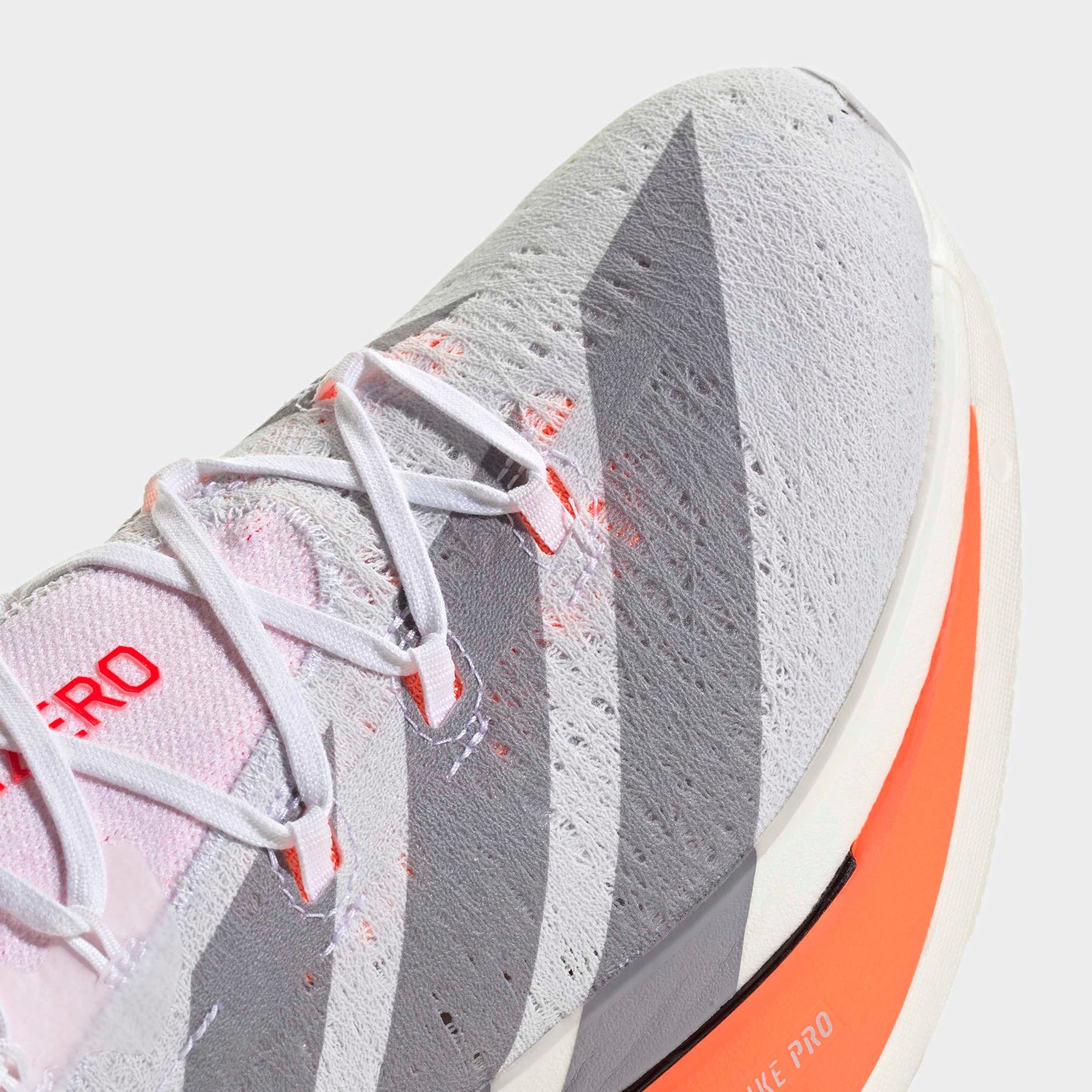 adidas Adizero Prime X3 Strung | Cloud White / Cloud White / Lucid Red | Unisex