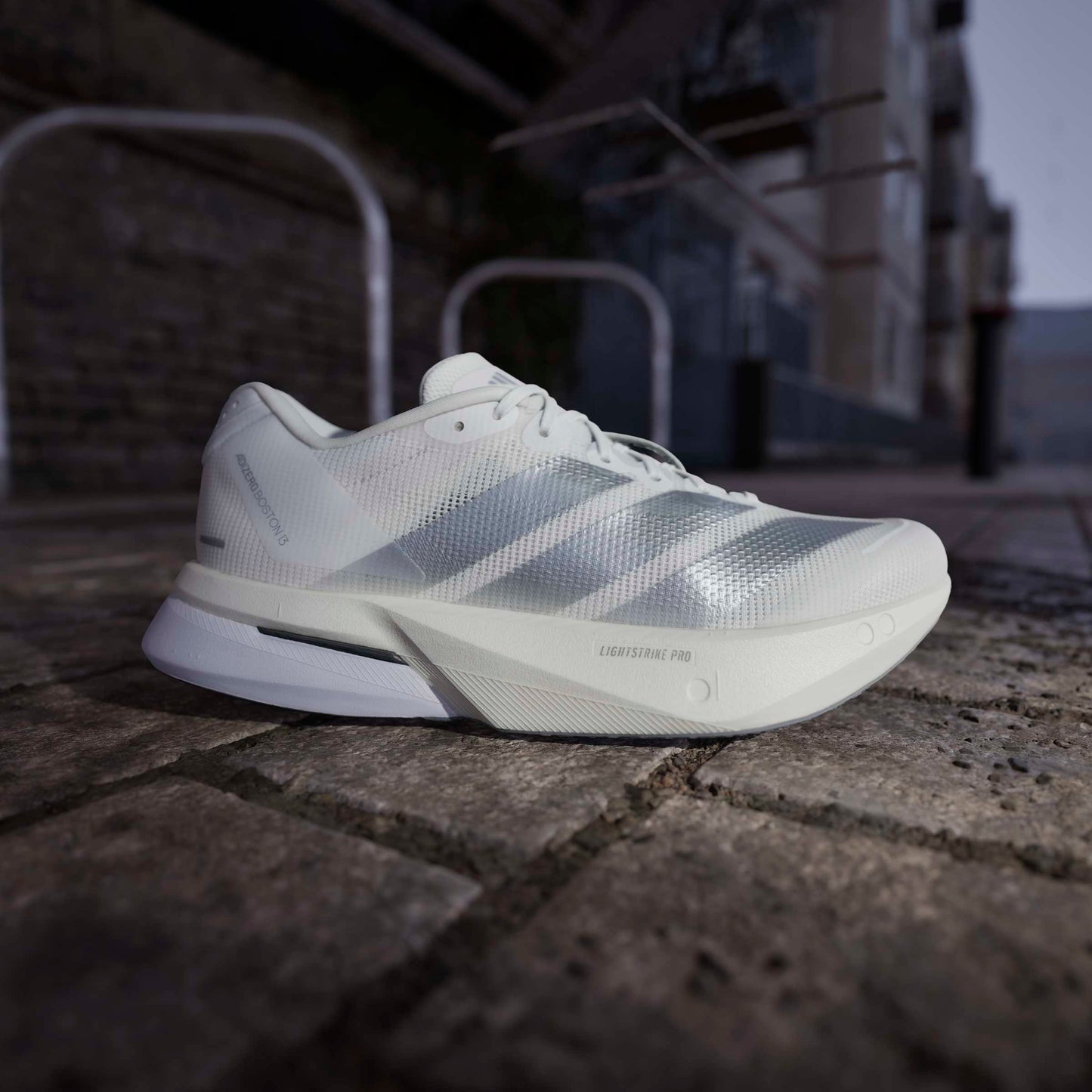 adidas Boston 13 | Cloud White / Matte Silver / Dash Grey | Womens