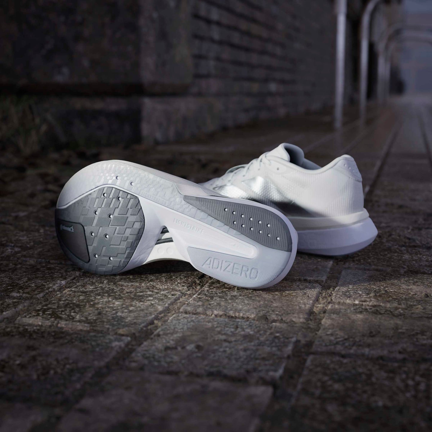 adidas Boston 13 | Cloud White / Matte Silver / Dash Grey | Womens