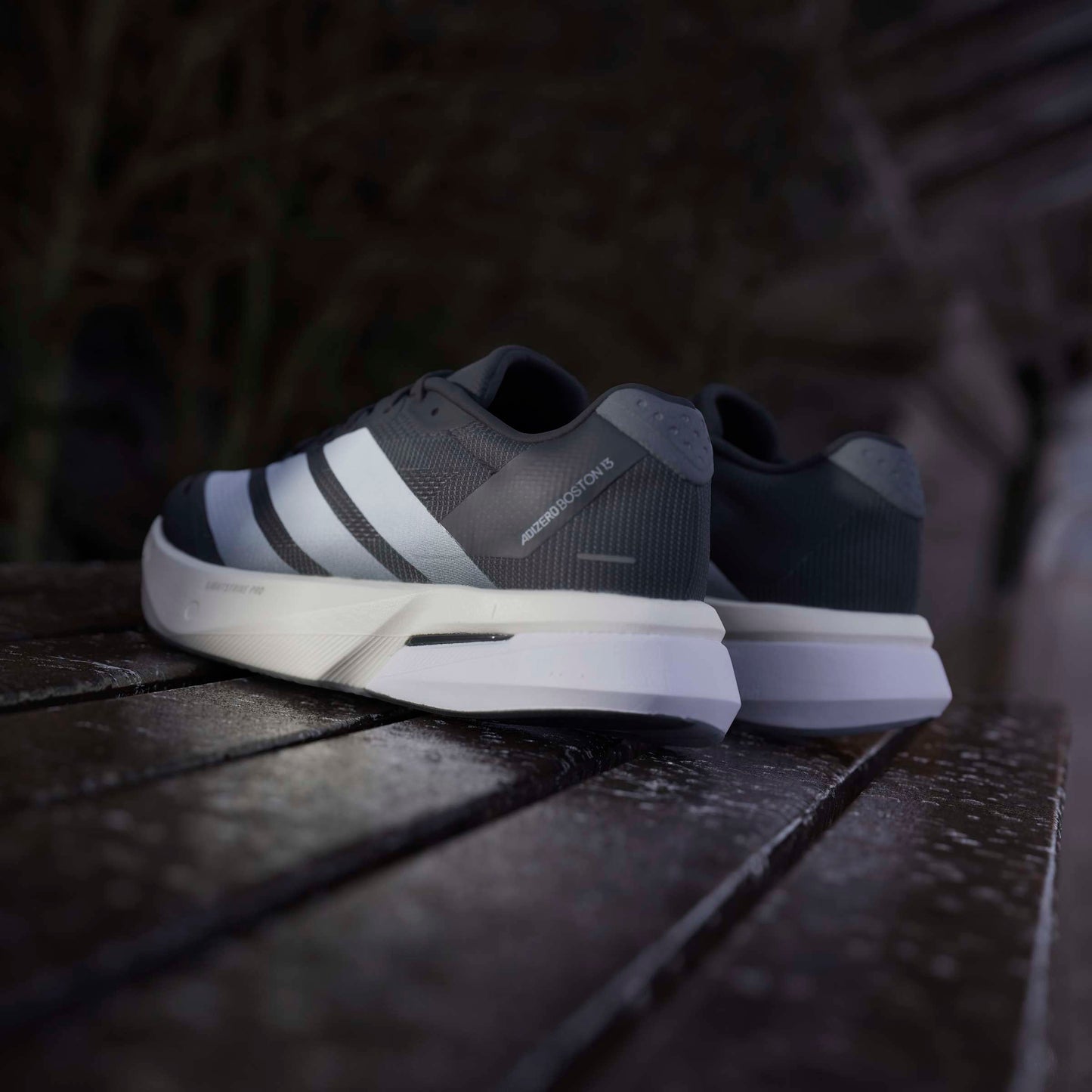 adidas Boston 13 | Core Black / Footwear White / Grey Five | Womens