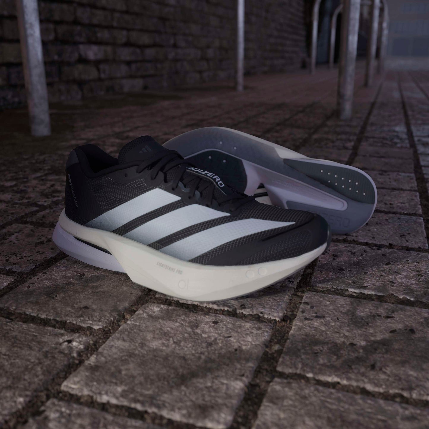 adidas Boston 13 | Core Black / Footwear White / Grey Five | Womens