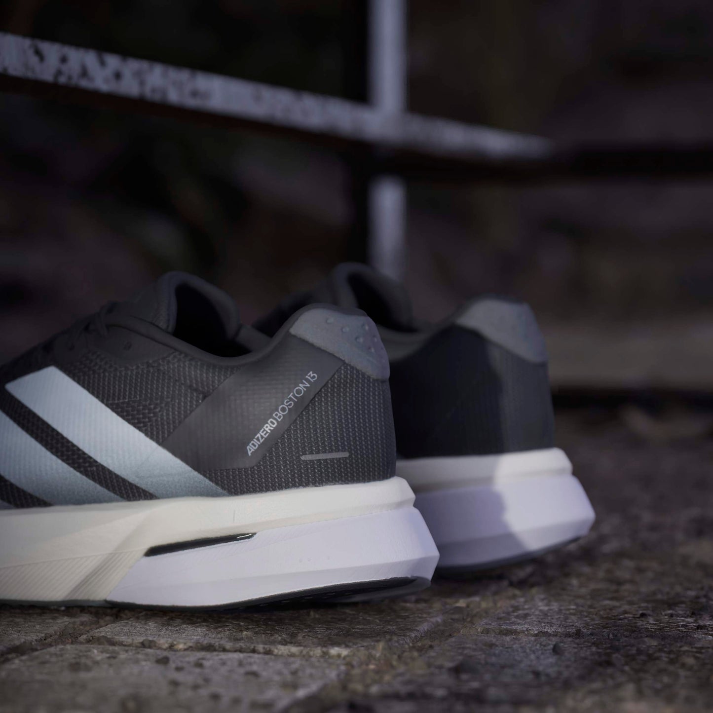 adidas Boston 13 | Core Black / Footwear White / Grey Five | Womens