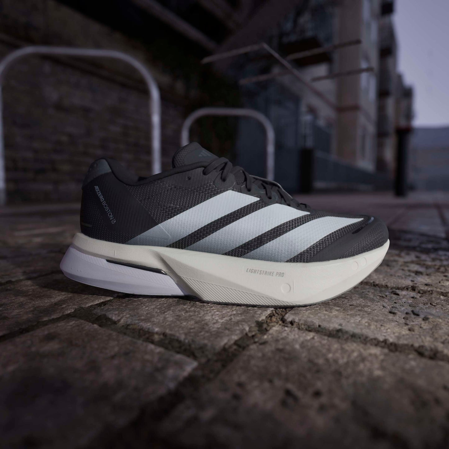 adidas Boston 13 | Core Black / Footwear White / Grey Five | Womens
