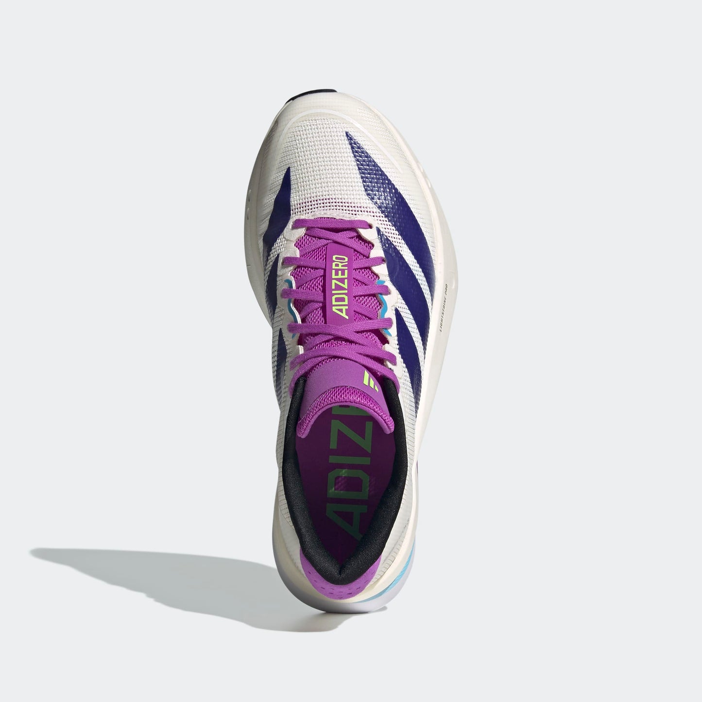 adidas Boston 13 | Core White / Collegiate Purple / Lime Burst | Womens