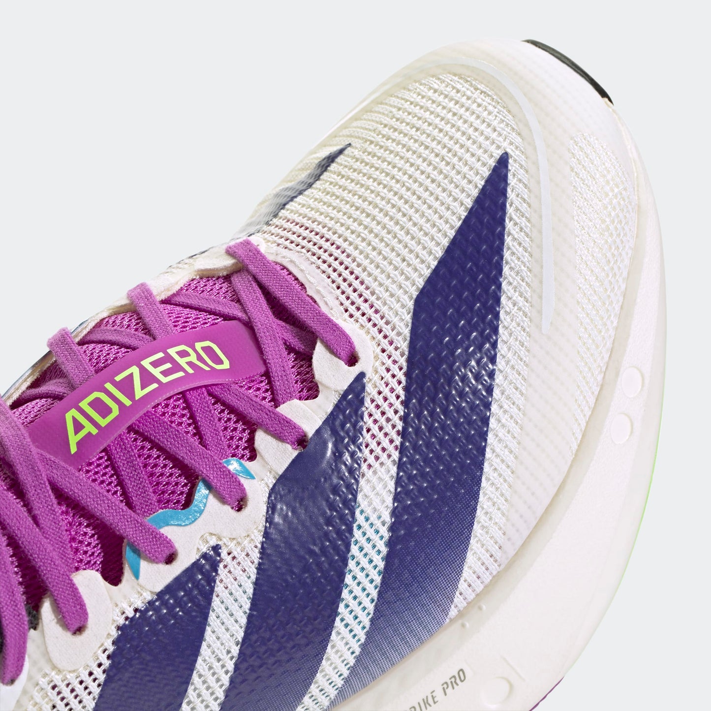 adidas Boston 13 | Core White / Collegiate Purple / Lime Burst | Womens