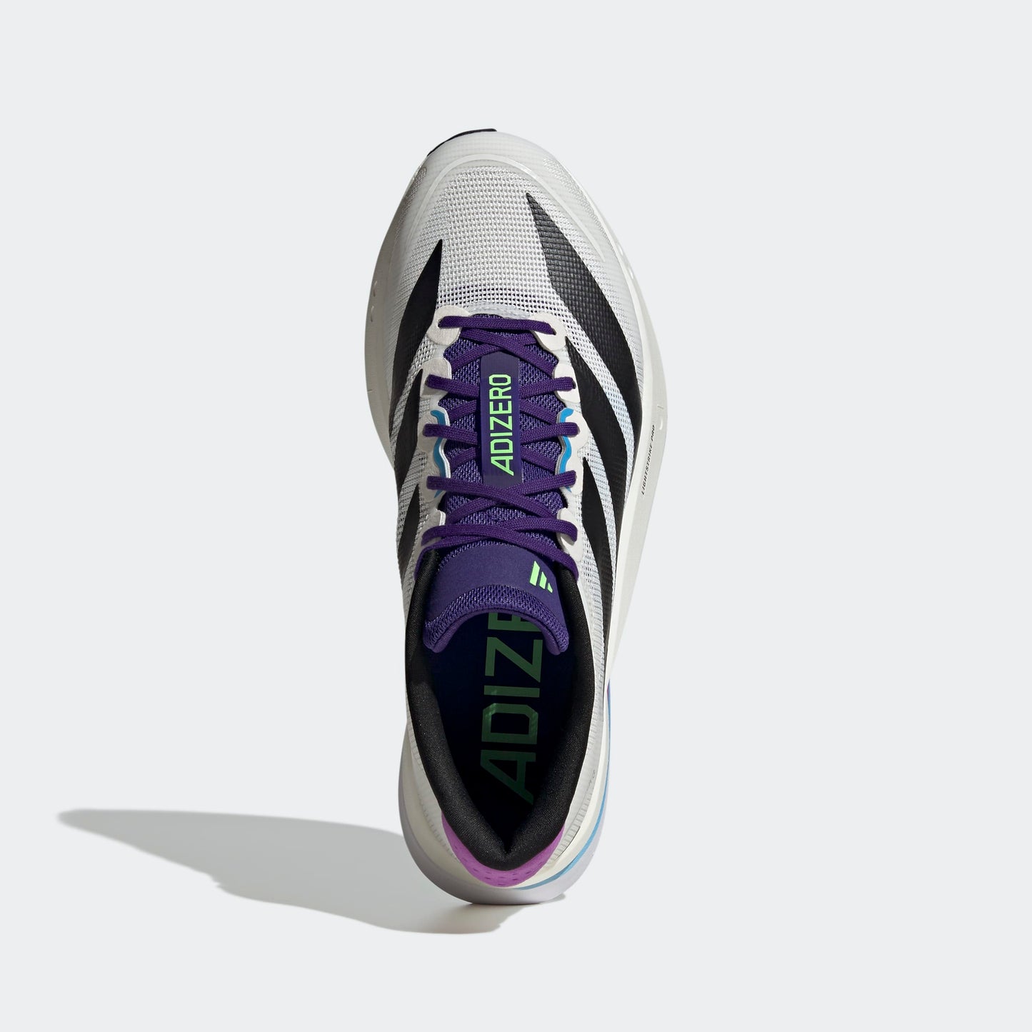 adidas Boston 13 | Core White / Core Black / Lime Burst | Mens