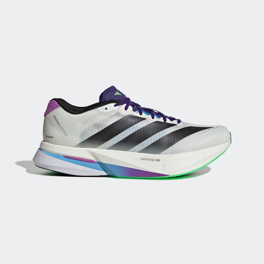 adidas Boston 13 | Core White / Core Black / Lime Burst | Mens