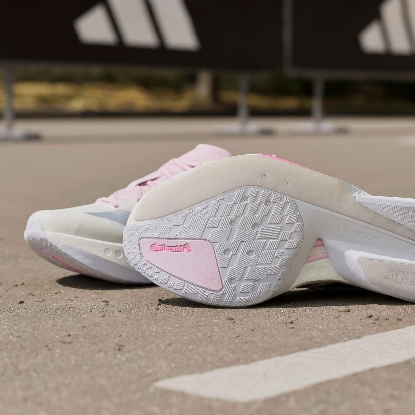 adidas Boston 13 | Core White / Silver Metallic / Clear Pink | Womens