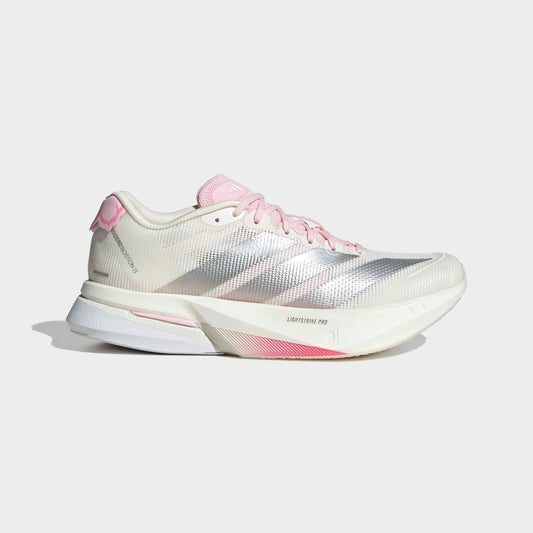 adidas Boston 13 | Core White / Silver Metallic / Clear Pink | Womens