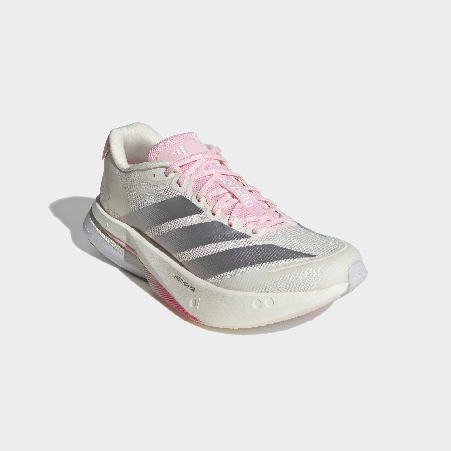 adidas Boston 13 | Core White / Silver Metallic / Clear Pink | Womens