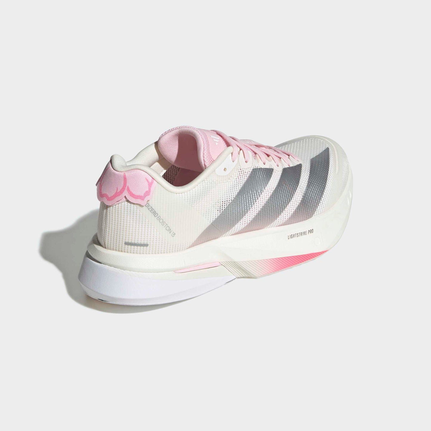adidas Boston 13 | Core White / Silver Metallic / Clear Pink | Womens