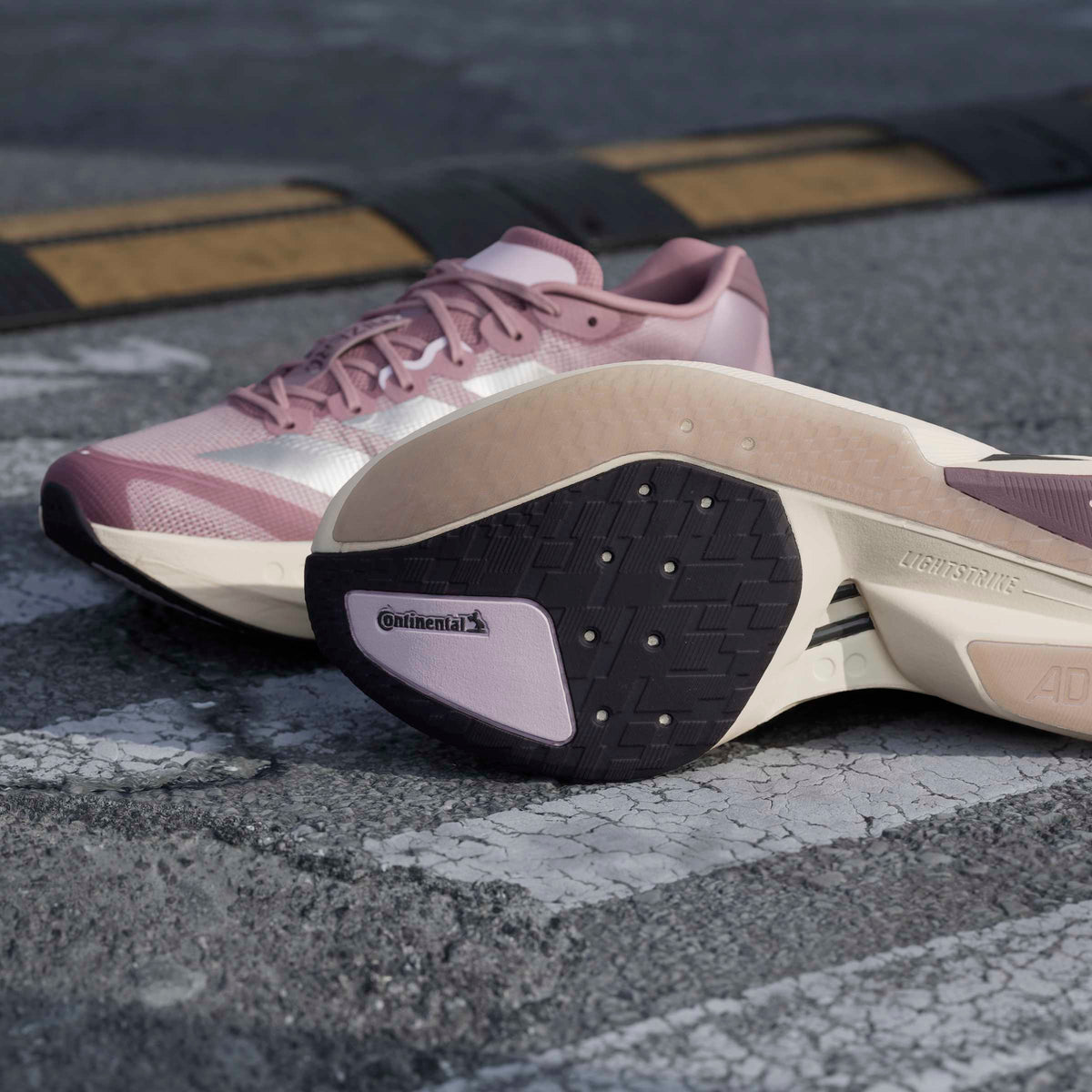 adidas Boston 13 | Magic Mauve / Silver Metallic / Ice Lavender | Womens