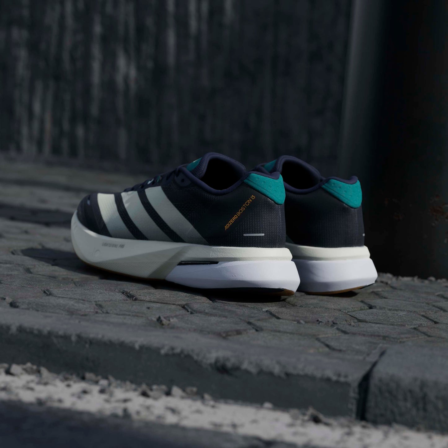 adidas Boston 13 | Night Indigo / Wonder White / Equipment Green | Mens