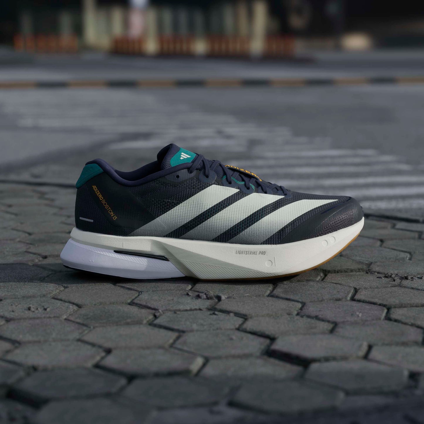 adidas Boston 13 | Night Indigo / Wonder White / Equipment Green | Mens