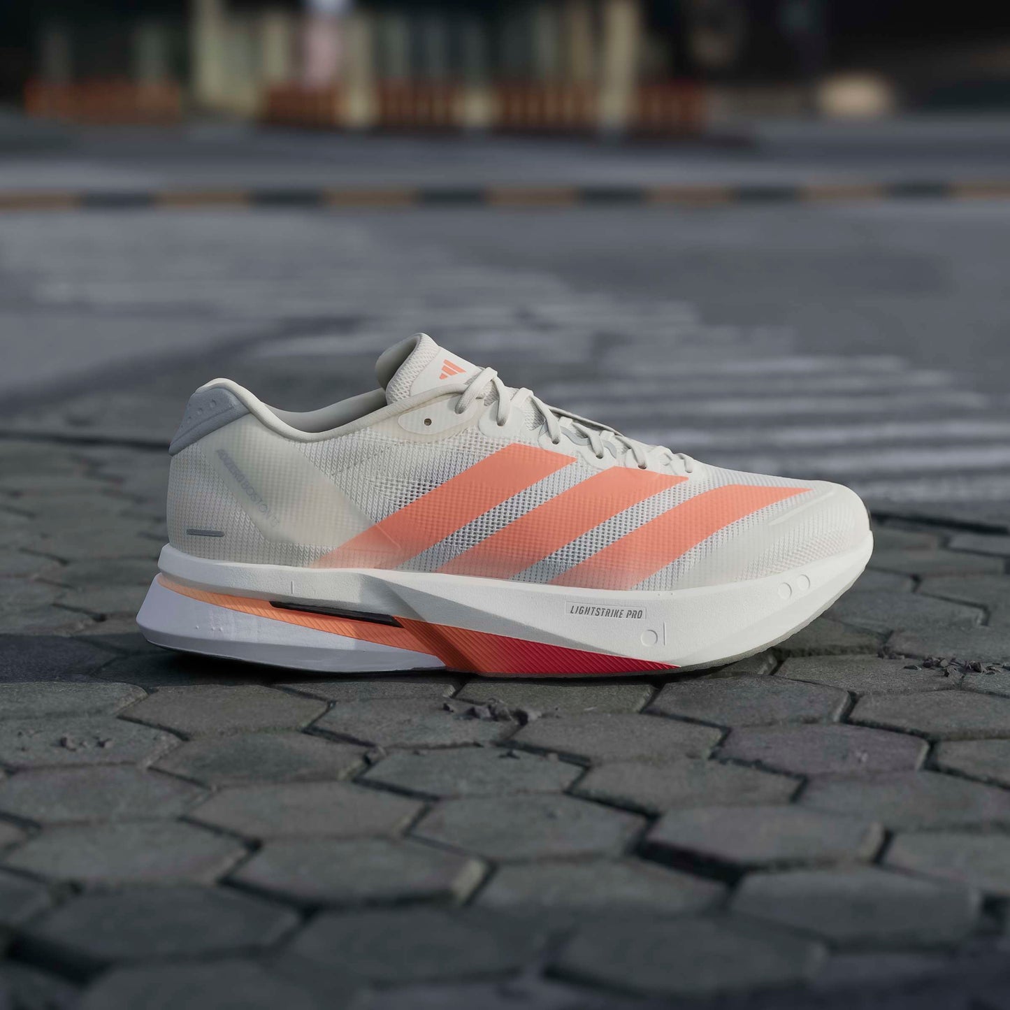 adidas Boston 13 | Off White / Lucid Orange / Grey | Mens