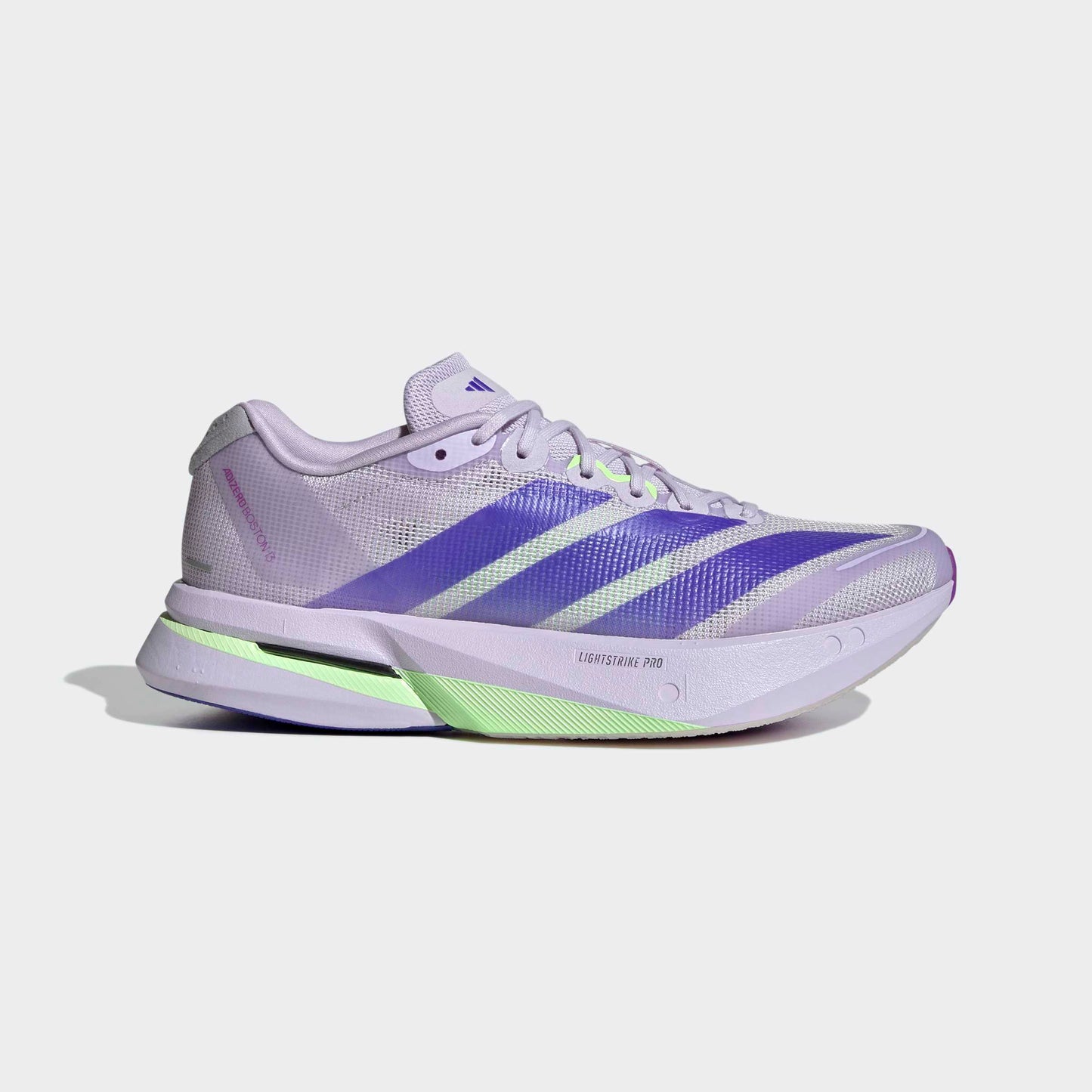 adidas Boston 13 | Purple Tint / Solar Purple / Green Spark | Womens