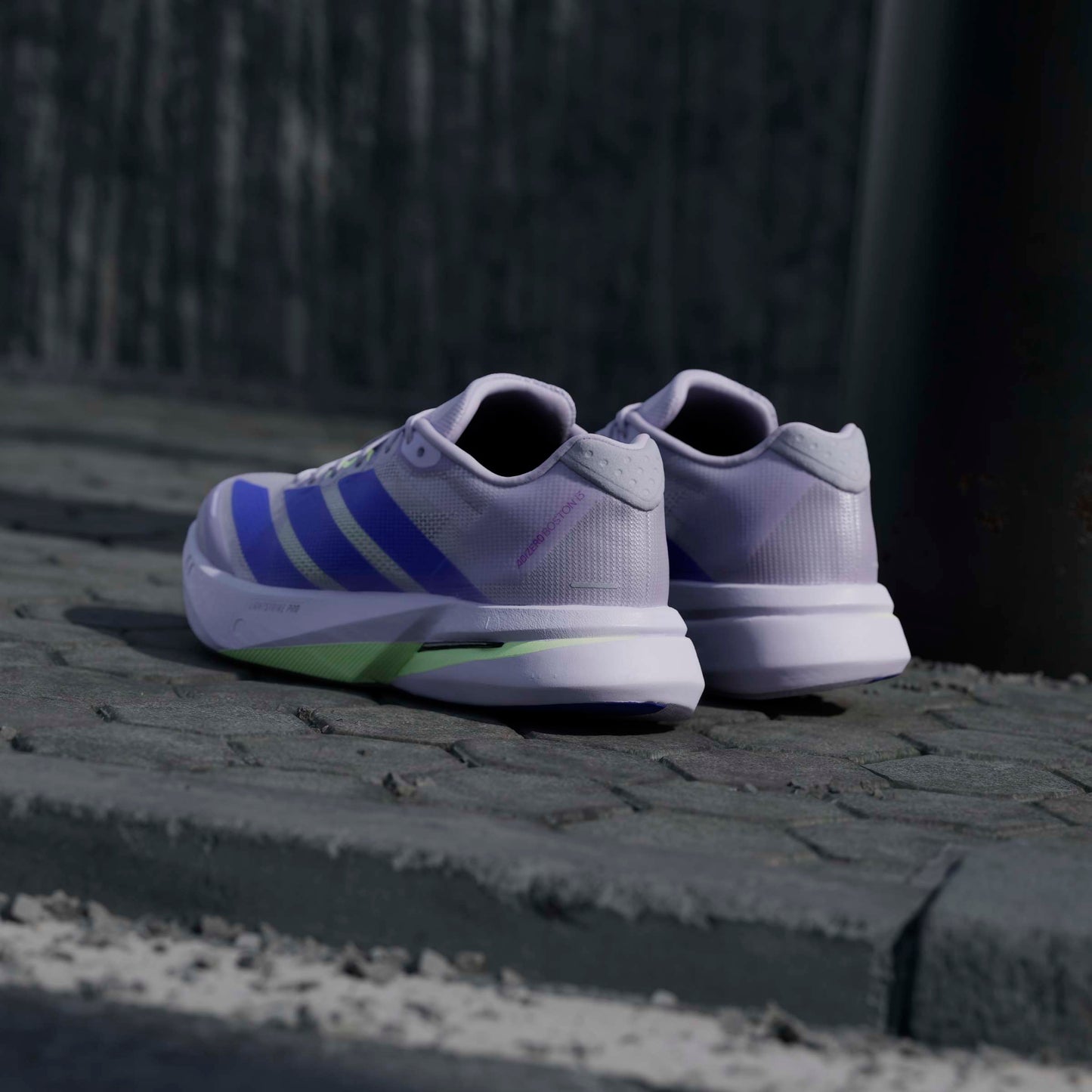 adidas Boston 13 | Purple Tint / Solar Purple / Green Spark | Womens