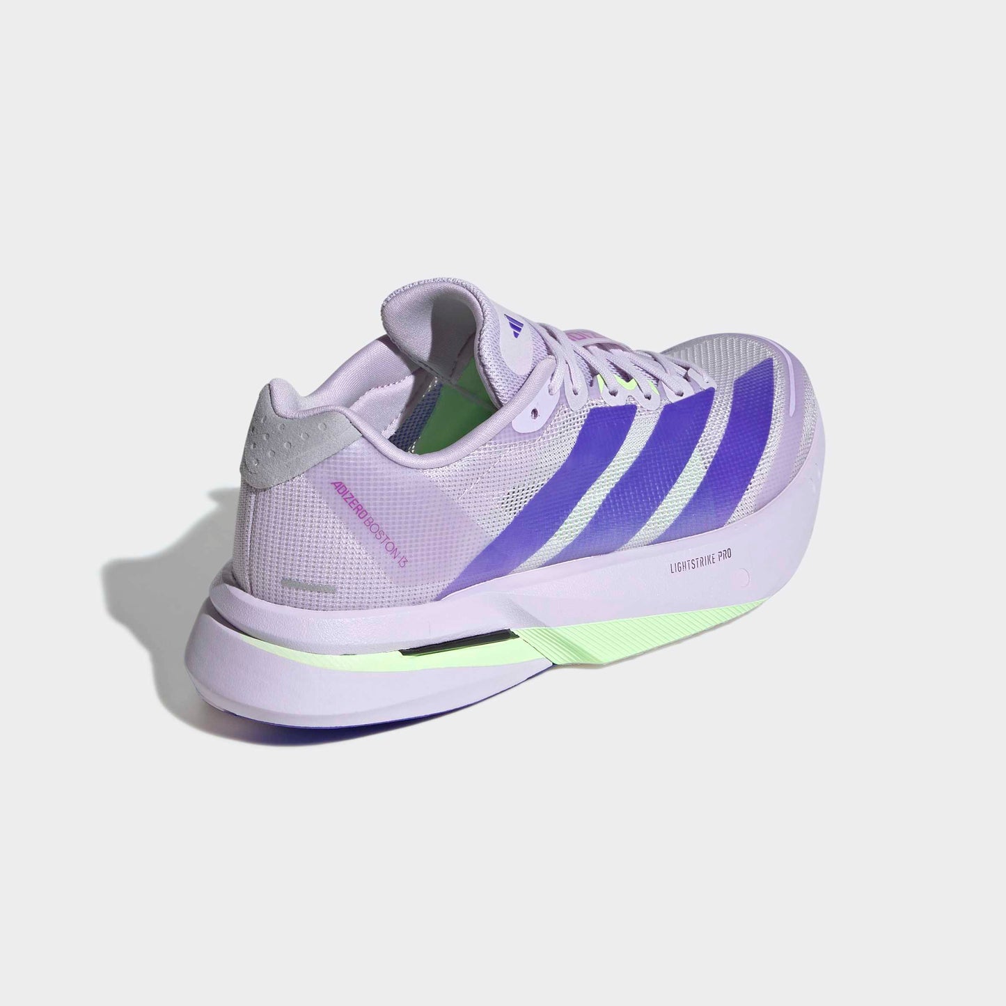 adidas Boston 13 | Purple Tint / Solar Purple / Green Spark | Womens