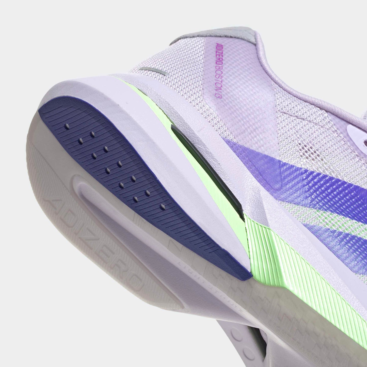 adidas Boston 13 | Purple Tint / Solar Purple / Green Spark | Womens