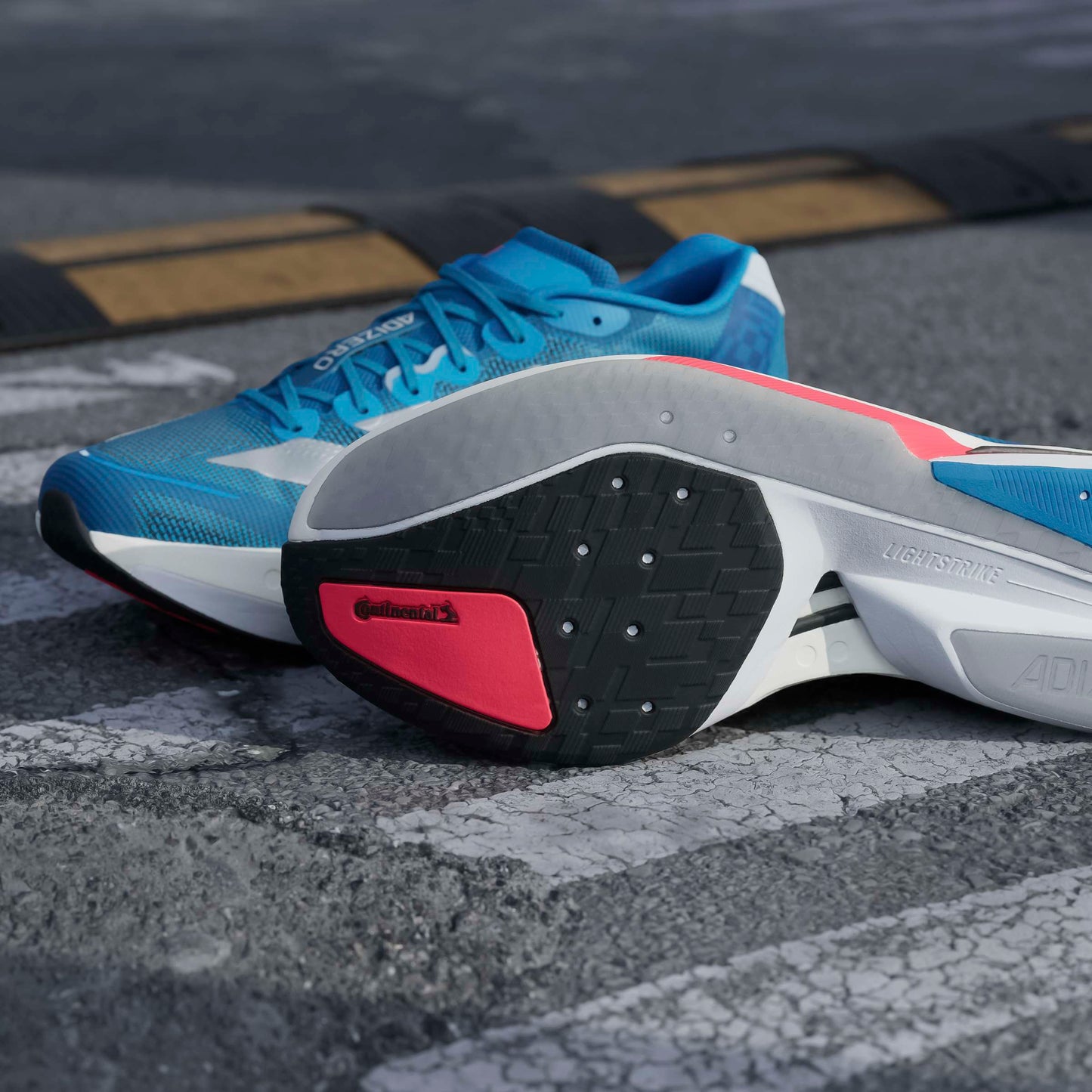 adidas Boston 13 | Solar Blue / Silver Metallic / Dark Solar Blue | Mens