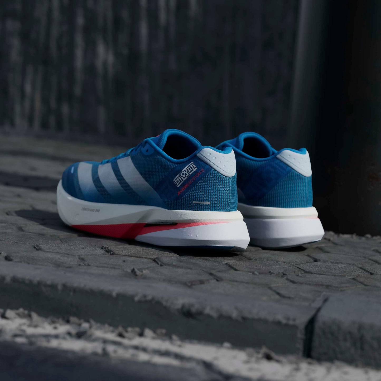 adidas Boston 13 | Solar Blue / Silver Metallic / Dark Solar Blue | Mens
