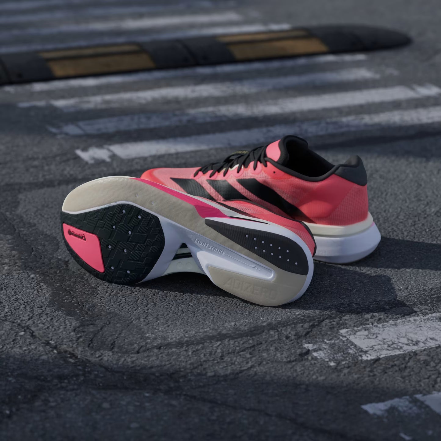 adidas Boston 13 | Solar Turbo / Carbon / Charcoal | Mens