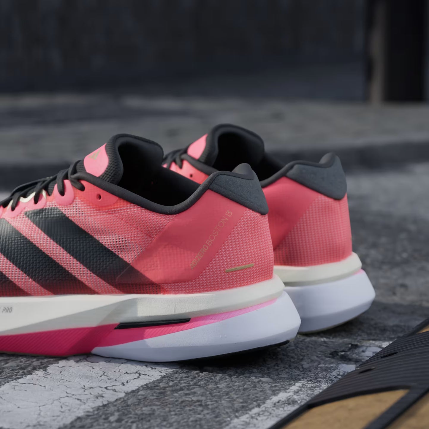 adidas Boston 13 | Solar Turbo / Carbon / Charcoal | Mens