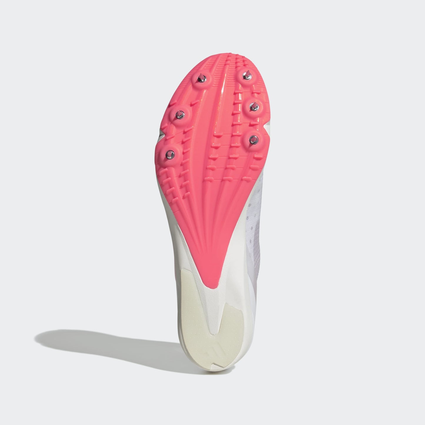 adidas Distancestar Spikes | Cloud White / Solar Turbo / Gold Metallic | Unisex