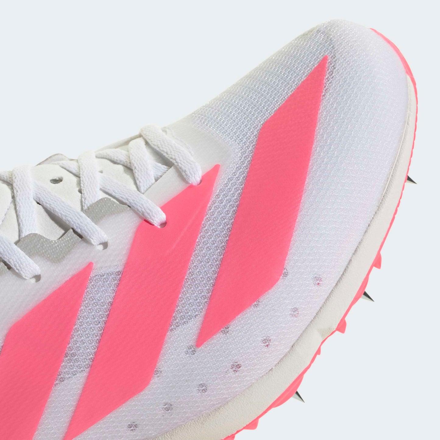 adidas Distancestar Spikes | Cloud White / Solar Turbo / Gold Metallic | Unisex