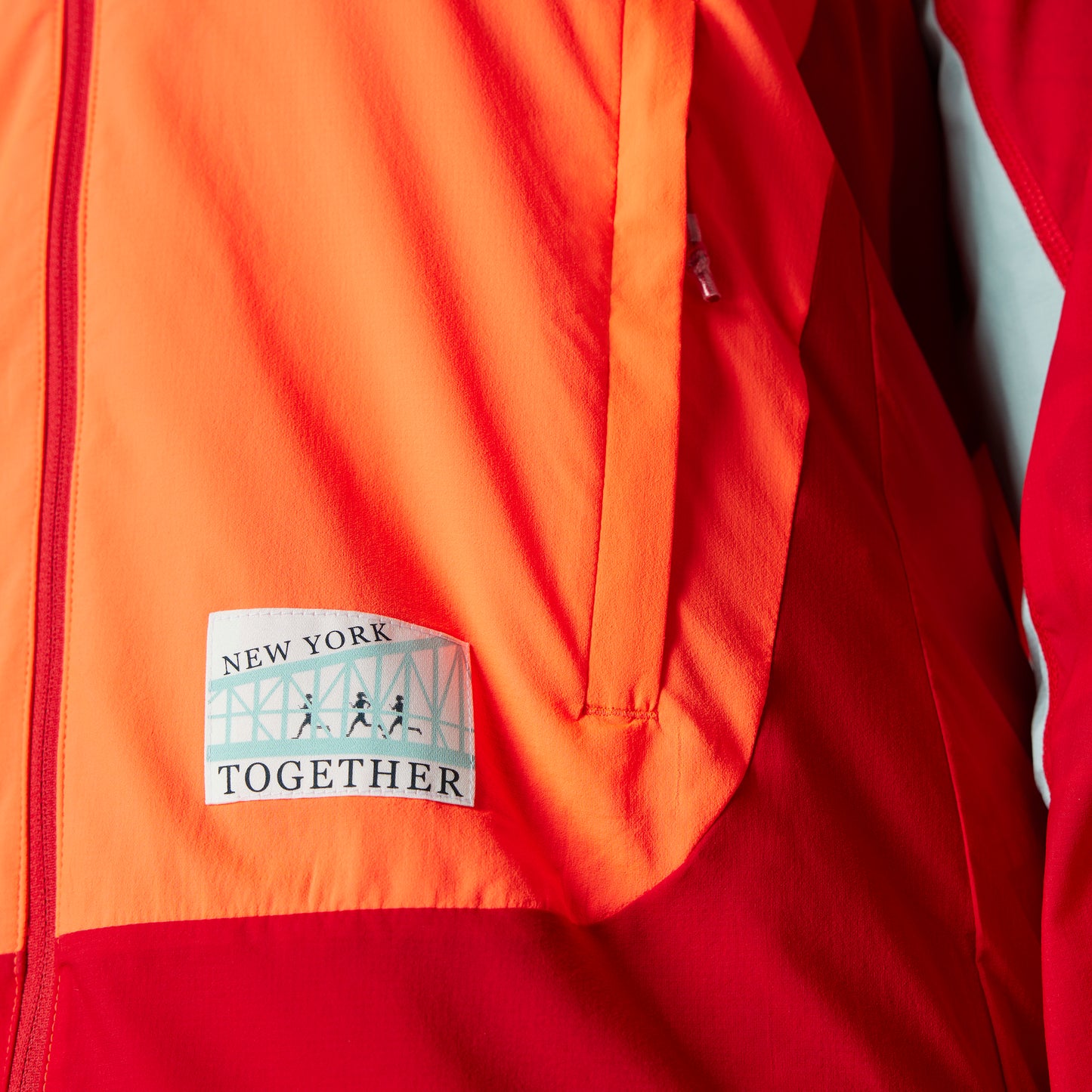adidas NYC Jacket | Better Scarlet / Semi Flash Aqua / App Solar Red | Womens