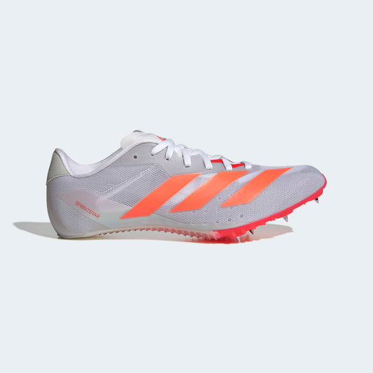 adidas Sprintstar Spikes | Cloud White / Lucid Orange / Lucid Red | Unisex