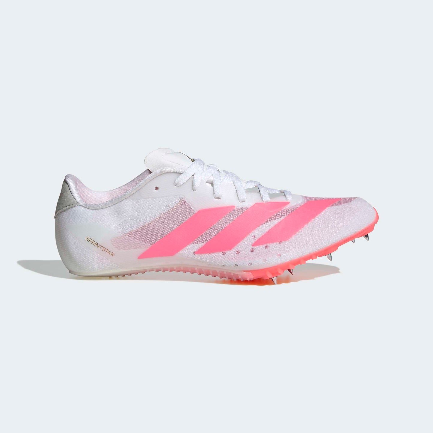 adidas Sprintstar Spikes | Cloud White / Solar Turbo / Gold Metallic | Unisex