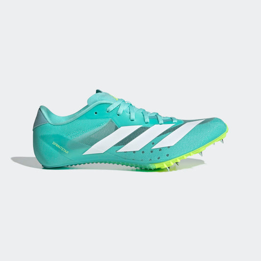 adidas Sprintstar Spikes | Flash Aqua / Footwear White / Lucid Lemon | Unisex