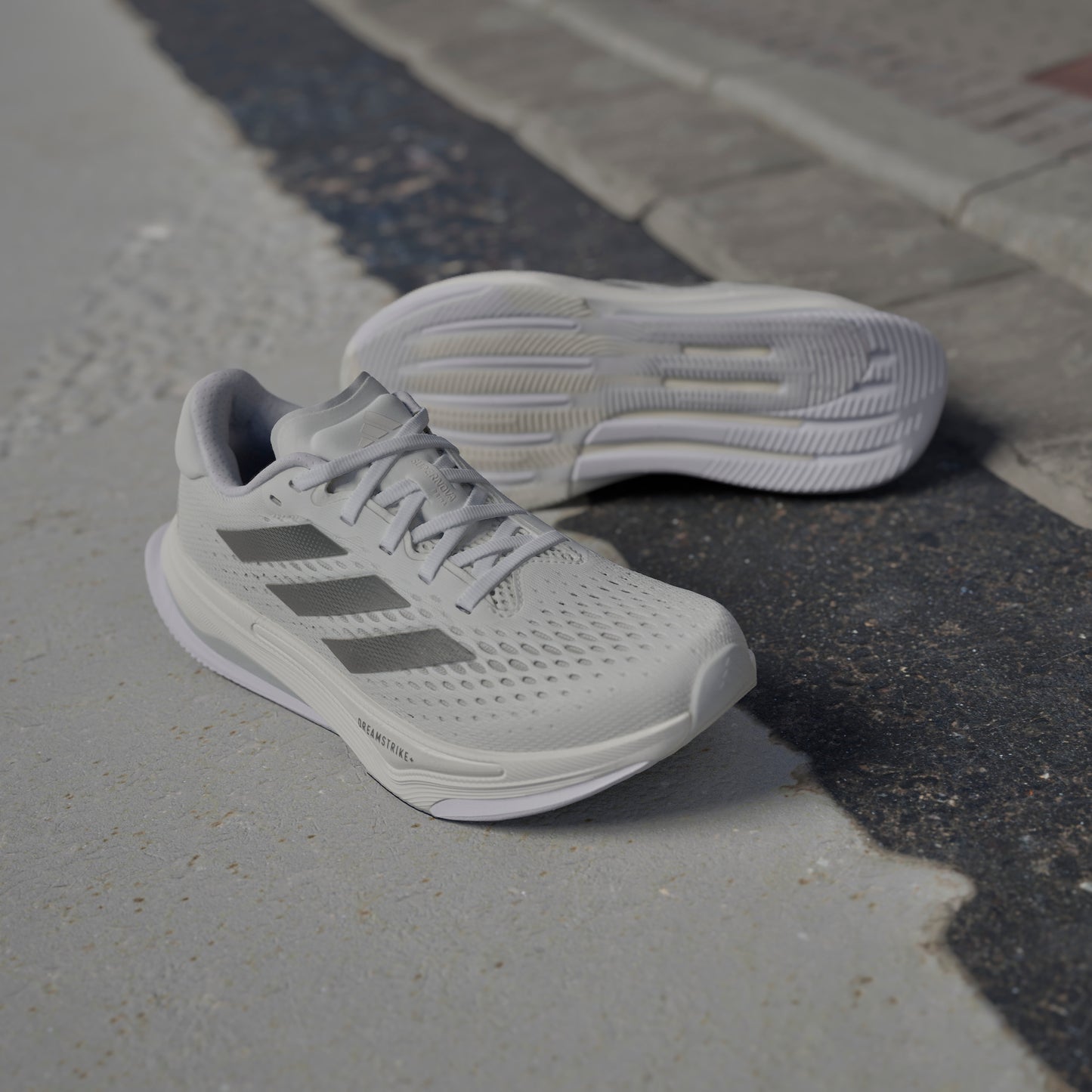adidas Supernova Prima | Footwear White / Core Black / Grey | Womens