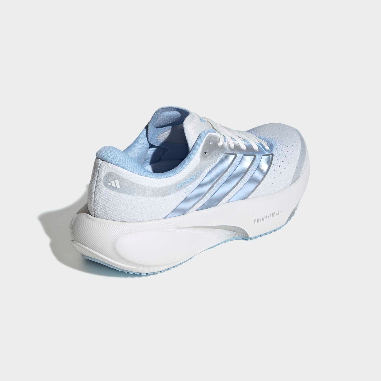 adidas Supernova Rise 3 | Crystal White / Glow Blue / Silver Metallic | Womens