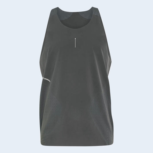 adidas H.Koumori Running Singlet | Charcoal | Mens