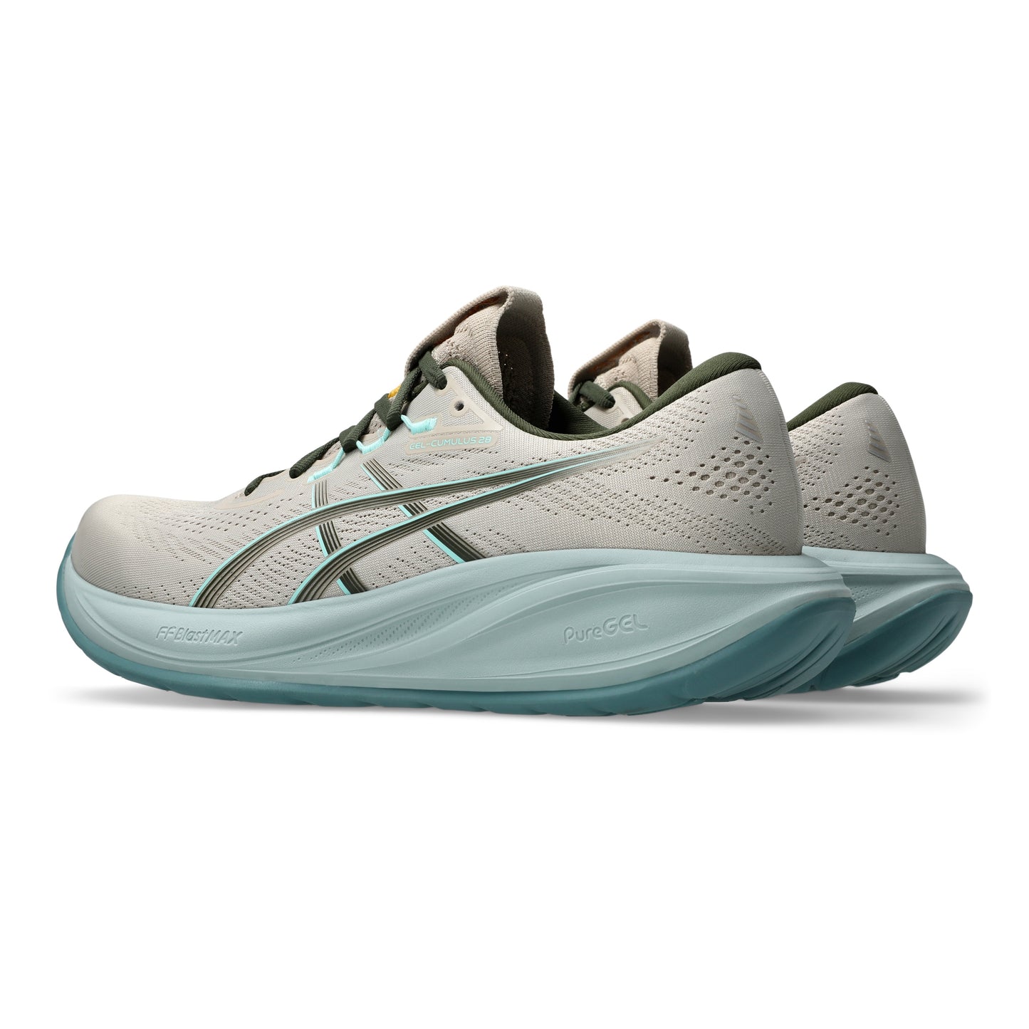 Asics Gel-Cumulus 28 | Simply Taupe / Vintage Khaki | Mens