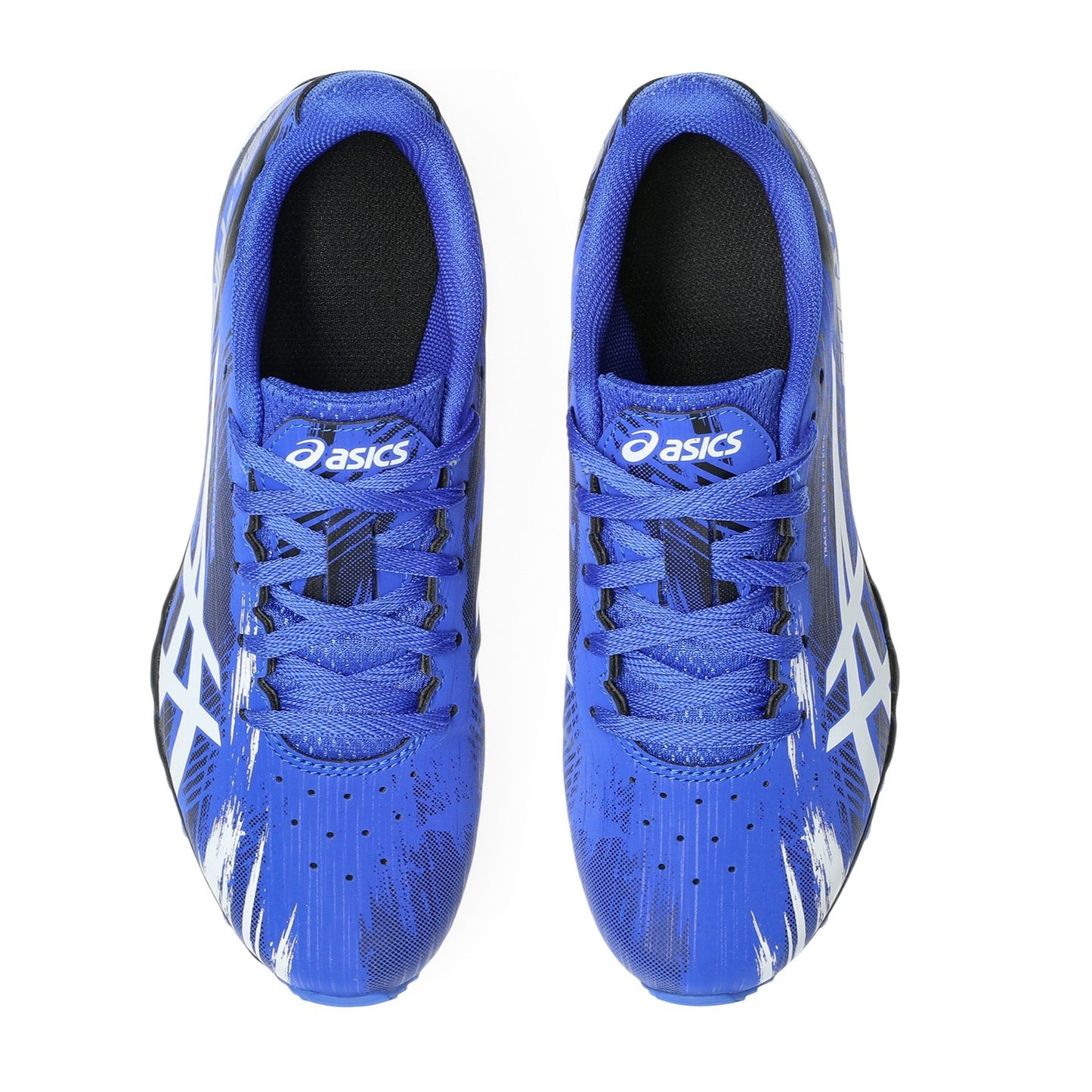 Asics Gel-Firestorm 5 Waffle | Neon Blue / White | Kids