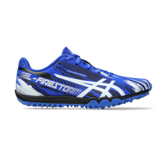 Asics Gel-Firestorm 5 Waffle | Neon Blue / White | Kids