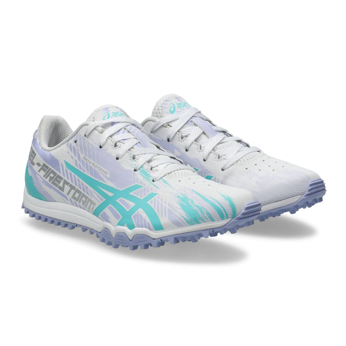 Asics Gel-Firestorm 5 Waffle | White / Ice Mint | Kids