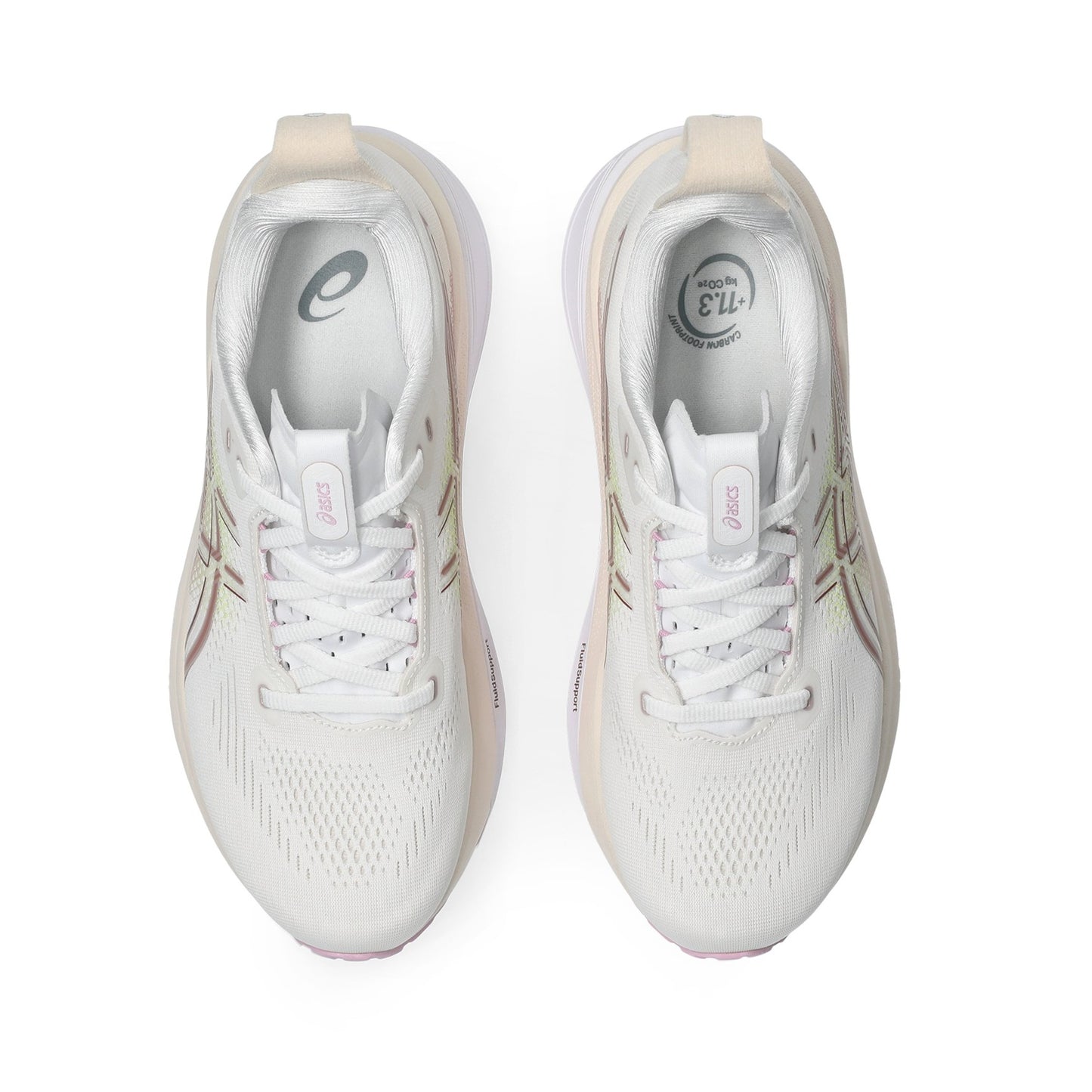 Asics Gel-Kayano 33 | White / Hazy Lilac | Womens