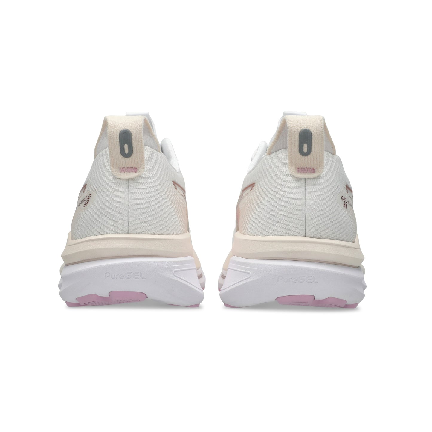 Asics Gel-Kayano 33 | White / Hazy Lilac | Womens